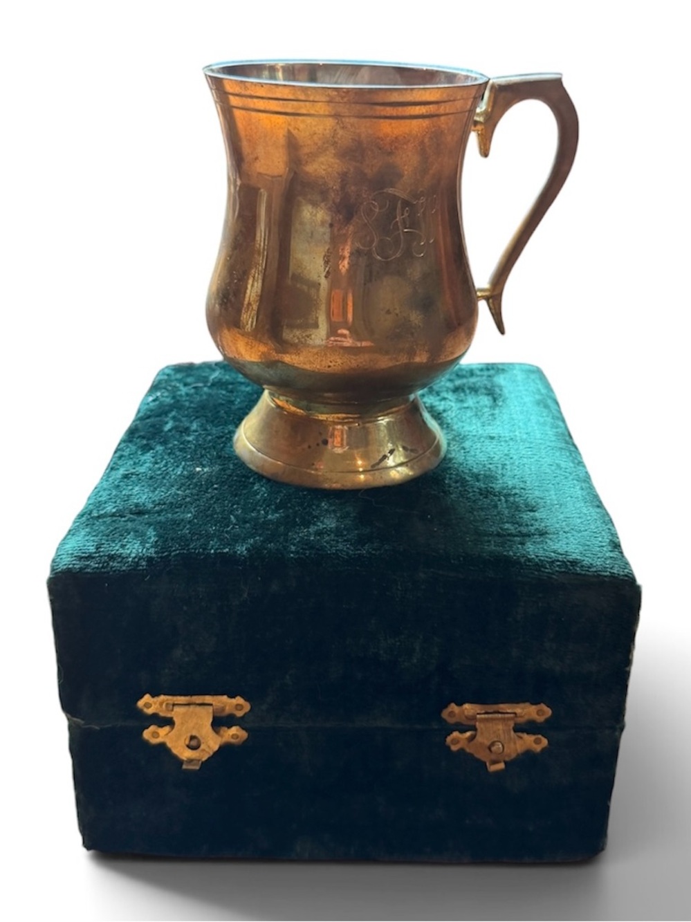 Vintage Brass Tankard- SFW personalized